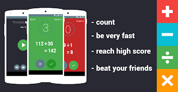 Three Second MATH पोस्टर