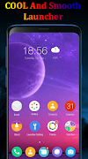 Q Launcher for Android 10 launcher Plakat