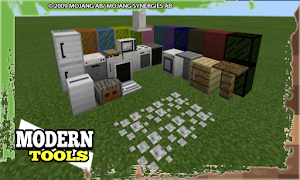 Mod ferramentas modernas MCPE imagem de tela 4
