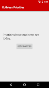 Ruthless Priorities ポスター