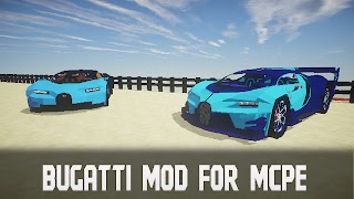 Bugatti Mod for Minecraft PE captura de pantalla 3