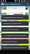برنامه‌نما Rumus Lengkap Ms Excel عکس از صفحه