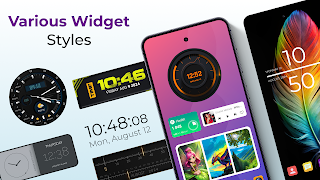 Android Clock Widgets পোস্টার