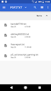 Text to PDF Converter screenshot 1