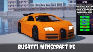 Bugatti Mod for Minecraft PE Cartaz