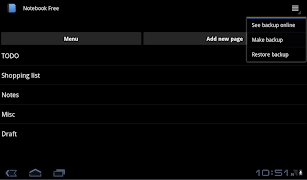 Notebook with backup screenshot 6