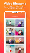 Love Video Ringtone for Incomi स्क्रीनशॉट 2