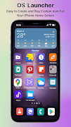 OS Launcher - OS 17 Pro capture d'écran 3