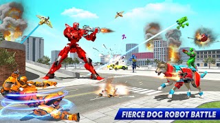 6 Schermata Dog Robot Transform Moto Robot