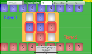 TicTacToe Math Addition Game Screenshot 3