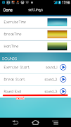 Interval timer HIIT Training ภาพหน้าจอ 5