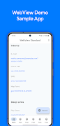 WebView Standard Sample Demo Ekran Görüntüsü 3