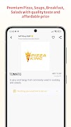2 Schermata Pizza King UAE