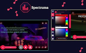 Spectruma - Audio Visualizer M تصوير الشاشة 2