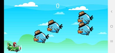 Airplane Attack Bird स्क्रीनशॉट 1