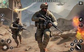 1 Schermata Sniper Ghost Fps Commando Cs