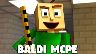 Basic Baldi Mod for Minecraft پوسٹر