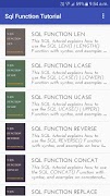 Sql Function Tutorial โปสเตอร์