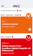 vhsApp der Volkshochschulen poster
