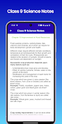 Class 9 Science Notes скриншот 6