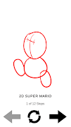 マリオを描く方法 スクリーンショット 7