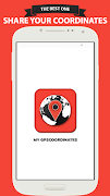 برنامه‌نما My GPS Coordinates عکس از صفحه