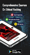 برنامهنما Ethical Hacker - Learn Hacking عکس از صفحه