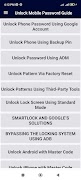 Unlock Mobile Password Guide poster