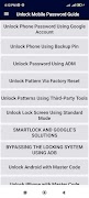 Unlock Mobile Password Guide poster
