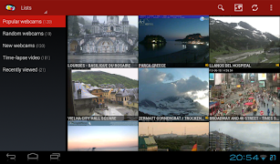 برنامهنما Worldscope Webcams عکس از صفحه