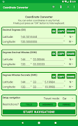 Coordinate Converter syot layar 2