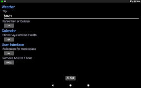 5 Schermata Calendar Wall App