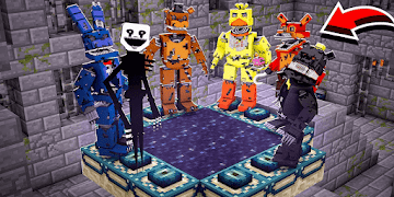 Animatronic Mod for Minecraft pe syot layar 1