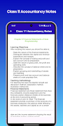 Class 11 Accountancy Notes 스크린샷 5