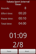Tabata Sport Interval Timer Screenshot 2