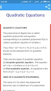Class 10 Maths Notes And Solutions screenshot 1