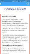 Class 10 Maths Notes And Solutions screenshot 1