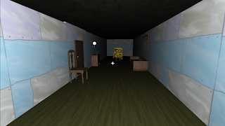 Sponge Night with 3D Evil Boy 海報