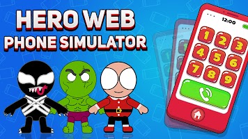 Superhero Phone Simulator постер