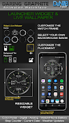 Daring Graphite HD Watch Face 스크린샷 2
