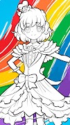1 Schermata プリキュア 塗り絵