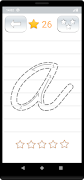 Handwriting Tutor - Spanish screenshot 1
