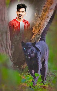 5 Schermata Black panther photo editor