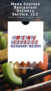 Menu Express Delivery الملصق