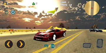 1 Schermata CLK GTR Drift Simulator