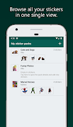 StickersApp تصوير الشاشة 3