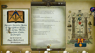 Masonic Secrets: Modes of Recognition скриншот 1