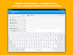 برنامه‌نما GroupWise Messenger عکس از صفحه