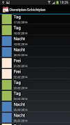 Dienstplan Schichtplan скриншот 1