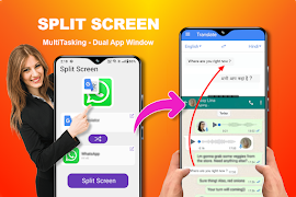 Split Screen -Dual Apps Access syot layar 1